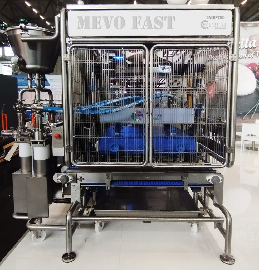 MEVO line for improving food safety in the cheese product