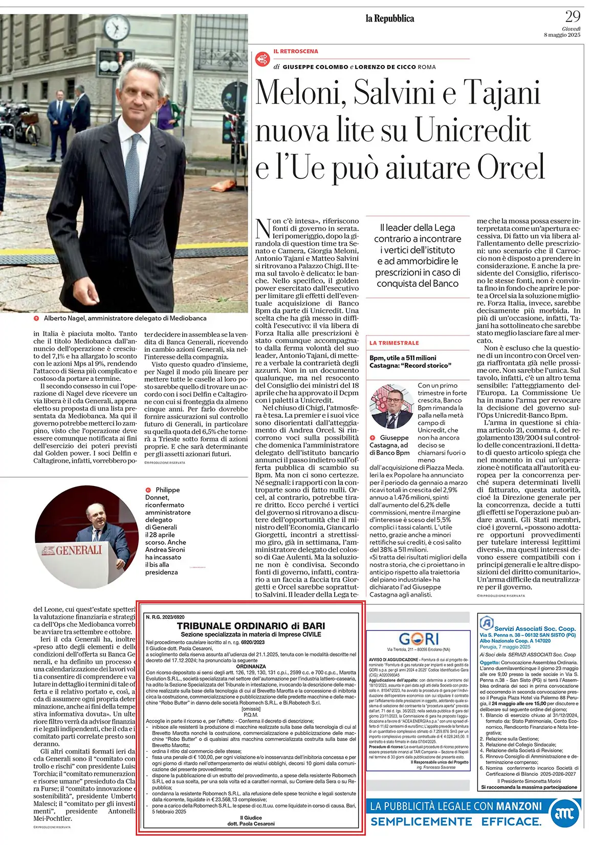Marotta Evolution vince in una causa di contraffazione dei suoi brevetti